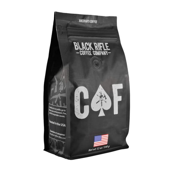 Black Rifle Coffee Ground (CAF (Medium, 2x Caffeine), 12 Ounce)