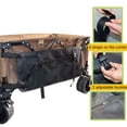 thumbnail image 2 of Side Bag for Camping Cot, Bedside Storage Pocket for Cart Side Storage Bag, 2 of 6