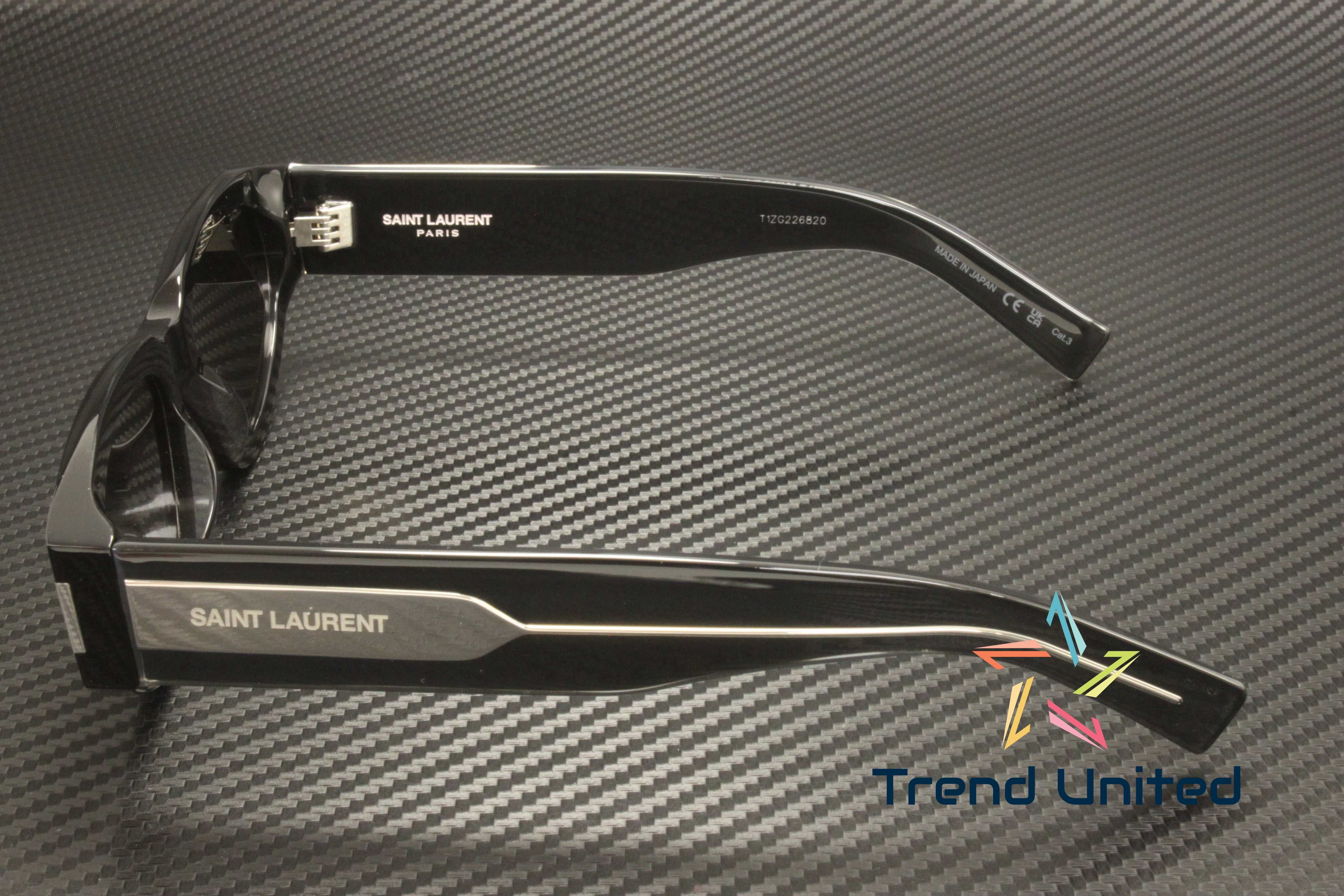 NEW SAINT LAURENT SL618 001 WOMEN BLACK SUNGLASSES SL 618 001 Saint Laurent Sunglasses SL618-001--56-mm - Walmart.com main image 2