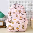 thumbnail image 4 of ibiyuan School Backpacks Nylon Cartoon Print Large Capacity Double Shoulder School Bag for Ages 5th 6th 8th 10th, Middle Elementary, High School, Outings, 4 of 4