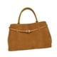thumbnail image 5 of Bolsa de gamuza para mujeres Bolsa de mango superior Vintage de estilo vintage para vacaciones al aire libre Jengibre, 5 of 8