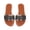 Gold, variant on Women's Platform Slide Sandals Thick Sole Open Toe Slip-On Beach Shoes Casual Comfortable Flats Summer Footwear Lightweight Cushioned Sandals for Outdoor Walking & Vacation