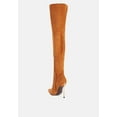 thumbnail image 3 of Jaynetts Stretch Suede Micro High Knee Boots, 3 of 10