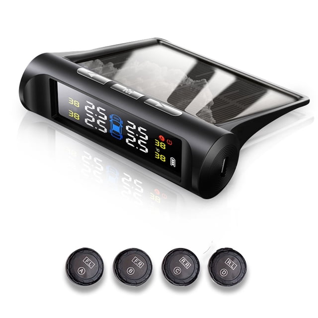 C240 Potencia Solar TPMS Sensor Monitoreo de Presión de Neumlicos Mejora la Seguridad de la Conducto Solor de TPMS Extra Extra Sensor TPMS