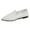 White, variant on Womens Pointed Toe Dress Shoes for Ladies 2026 Spring Fall Knitted Solid Color Ballet Flat Low Heel Dressy Slip on Loafers Formal Walking Sneakers Beige Size 7.5