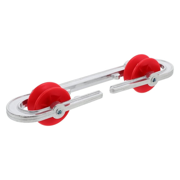 WEAVILUX Aluminum Clothesline Pulley System Lightweight Spacesaving Design for Indoor Outdoor