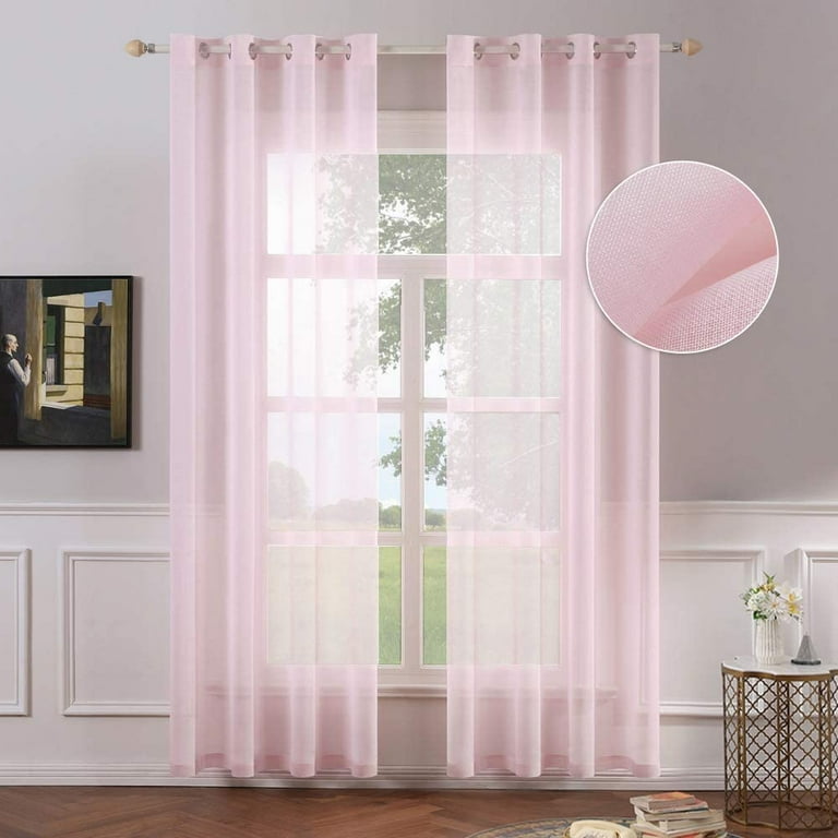 Baby 2024 pink curtains
