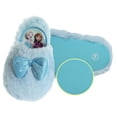 thumbnail image 2 of Disney Frozen Anna & Elsa Toddler Girls' Elastic Backstrap Dual Sizes Slippers - Blue, 7-8, 2 of 5