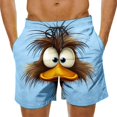 thumbnail image 2 of Xdegoge Bathing Suits for Men Funny Print Swim Trunks Quick Drying Board Shorts Novelty Beach Pants Graphic Swimwear with Mesh Liner Side Pockets for Surfing Pool Leisure, 2 of 6