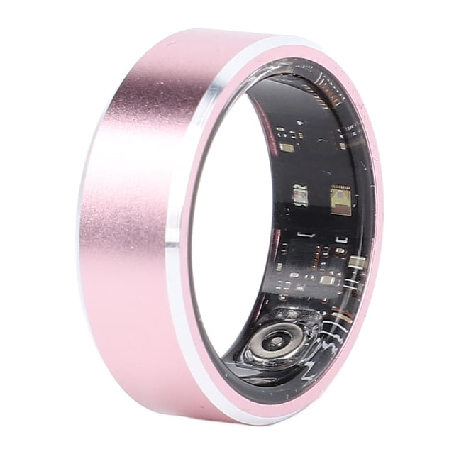 Smart Ring, Long Endurance Pedometer Smart Ring Metal 5.1 IP68 Water Resistant with Charging Case for Daily Use 8,9,10