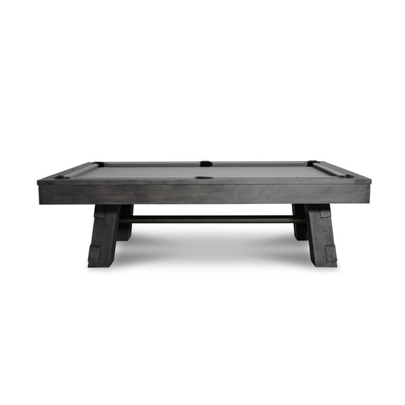 Empire USA Nixon Billiards Georgia Slate Pool Table with Premium Billiard Accessories, Grayson Gray, 8 ft