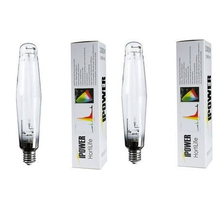 iPower 2-PACK 1000 Watt Super HPS Grow Light Bulb for Magnetic and Digital (Best 1000 Watt Ballast)