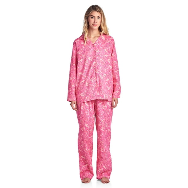 button down pajama sets