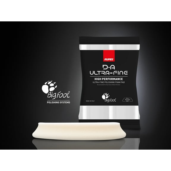 Rupes White Finishing Foam Pad - 150mm (6 inch)