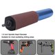 thumbnail image 4 of Tambor De Lijado De Mano, Juego De Fundas De Tambor De Lijado, 10 Piezas De Papel De Lija Para Pulir Curvas Para Madera, Metal Y Plástico, 4 of 7