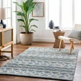 thumbnail image 2 of BoutiqueRugs Shou Bohemian, Transitional Area Rug - Navy, Light Blue, Charcoal - 5' x 7'6", 2 of 7