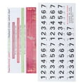 thumbnail image 4 of Peahefy Keyboard Instrument Accessories,Piano Keyboard Stickers,Piano Keyboard Stickers Scale Staff Decals Removeble For Synthesizer Hand Roll Piano, 4 of 8