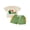 Khaki, variant on Baby Boy First Birthday Outfit 1st Birthday One Years Old Summer Clothes Letter Balloon Dinosaur Embroidery Short Sleeve T-Shirts and Pocket Shorts 2Pcs Set