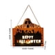 thumbnail image 2 of Clearance! Halloween Decorations! Halloween Hanging LED Decoration Ghost Wall Signs Wooden Door Hanging Buy 2 Get 3, 2 of 4
