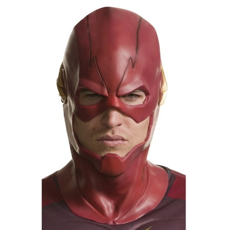 The Flash The Cw Mens Overhead Superhero Vinyl Adult Costume Mask