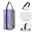 thumbnail image 3 of Goofa Corgi Washing in Bathtub Printed Toiletry Bag with Handle,Large Capacity Travel Makeup Cosmetic Bag for Women, Carry on Airport Airline Compliant Bag, 3 of 9