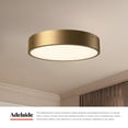 thumbnail image 5 of Alora Lighting FM554011MB-5CCT Adelaide 11" Wide Switchable White Led Flush Mount Drum, 5 of 7