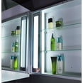 thumbnail image 7 of Miseno Mmc3026led 30" W X 26" H Rectangular Frameless Wall Mounted Medicine Cabinet -, 7 of 7