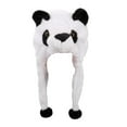 thumbnail image 3 of Sombrero de felpa Zulema animales panda decoración temática, 3 of 8