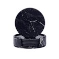 thumbnail image 1 of Cuero De Pu De Mármol, Posavasos Cuadrado Redondo Para Taza, Posavasos De Bebida De Café De Moda Suave Para Sala De Estar Y Comedor Methold HA045473-03, 1 of 5