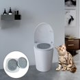 thumbnail image 3 of Entrenador de Inodoro para Gatos Kit de Limpieza de Entrenamiento Gris Sunnimix, 3 of 8