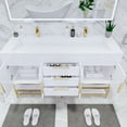 thumbnail image 2 of BETHANY FREESTANDING VANITY WITH REINFORCED ACRYLIC SINK FROM 24 INCH TO 84 INCH, 2 of 8