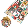 thumbnail image 1 of Large Sheet Christmas Wrap Paper with Classic Santa Patterns for Festive DIY Projects, 1 of 2
