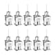 thumbnail image 1 of 10uds 27G Inoxidable Acero Dispensadoras Agujas, 1/4" Pegamento Aguja Tubos Puntas, 1 of 7