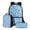Blue Butterfly, variant on KUIFORTI Daisy Rainbow Print Ice Packs Small Lunch Bag School Backpack Large Capacity Tote Bag Satchel Food Container Accessories