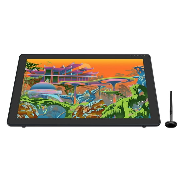 Tableta de dibujo HUION Kamvas 22 Plus QLED 21,5 pulgadas 140% sRGB