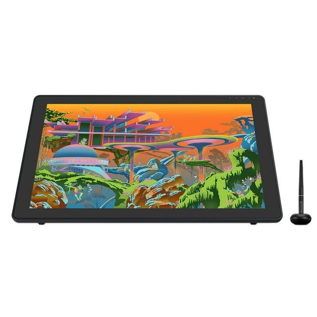 Tableta de dibujo HUION Kamvas 22 Plus QLED 21,5 pulgadas 140% sRGB