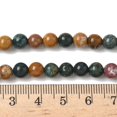 thumbnail image 4 of 5 Strand Natural Ocean Jasper Beads Strands Round 6mm Hole: 1mm about 61pcs/strand 15.35 inch(39cm), 4 of 6