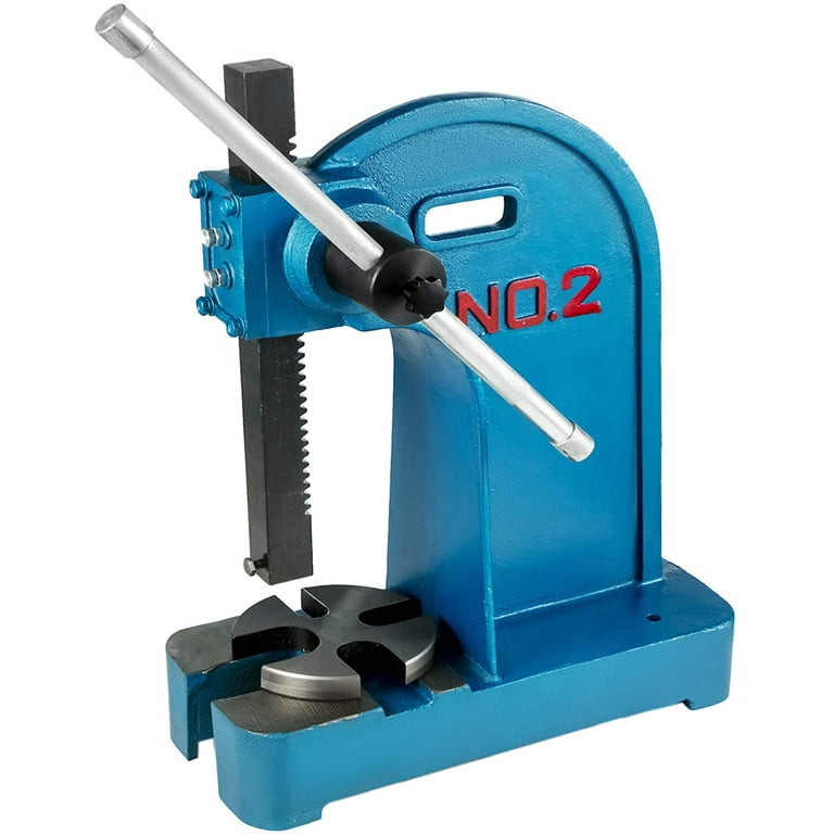 VEVOR Arbor Press 2 Ton Lever Bench Mountable Bearings Cast Iron