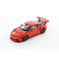 thumbnail image 2 of Diecast Car w/Display Case - Porsche 911 GT3 RS, Red - Welly 24080/4D - 1/24 scale Diecast Model Toy Car, 2 of 3