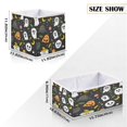 thumbnail image 2 of Foldable Fabric Storage Bin Home Cubes Clothing Organizer Bins Large Collapsible Box Basket for Home Organizer A Variety Of Halloween Elements, 2 of 7