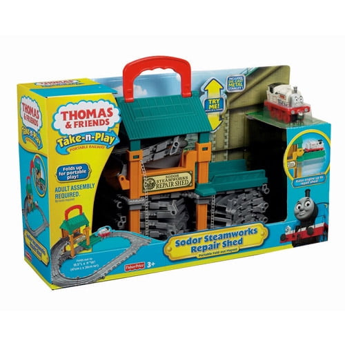 sodor steamworks repair shed