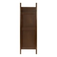 thumbnail image 4 of Kate and Laurel Findlay Transitional Wood Wall Leaner Mirror, 21x67, Walnut Brown, Mid Century Modern Style Full Length Mirror, 4 of 8