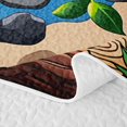 thumbnail image 5 of Manfei Camping Campfire Bed Spread Queen 3pcs,Adventure Theme Queen Coverlet Set,1 Quilt and 2 Pillowcases, 5 of 7