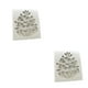 thumbnail image 4 of Billuyoard Molde de silicona para decoración de nueces de piña, moldes decorativos reutilizables de Color sólido, pasteles, postres, Fondant Gris 2piezas, 4 of 6