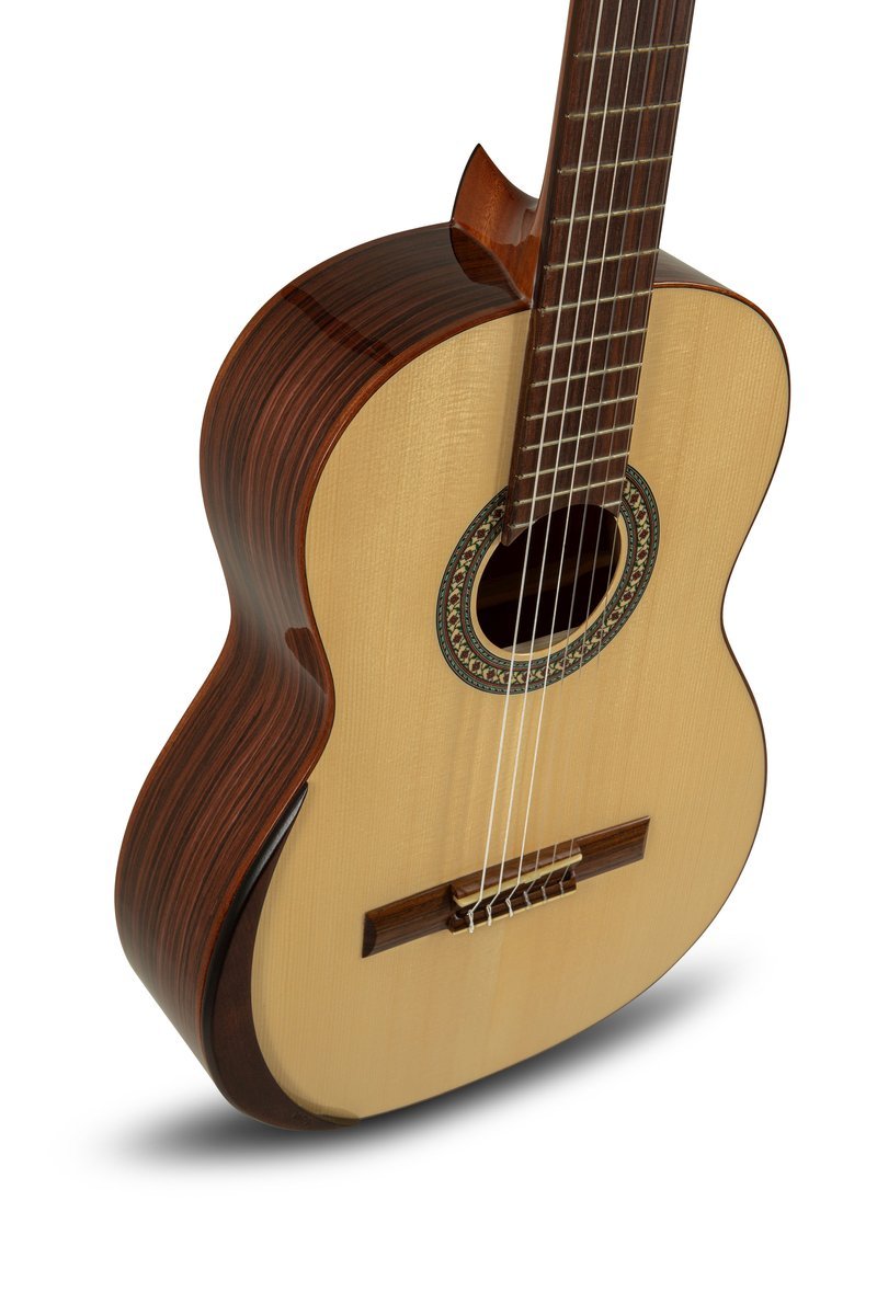 Manuel Rodriguez Academia 60-S 4/4 Classical Guitar  Spruce Gloss w/ Armrest