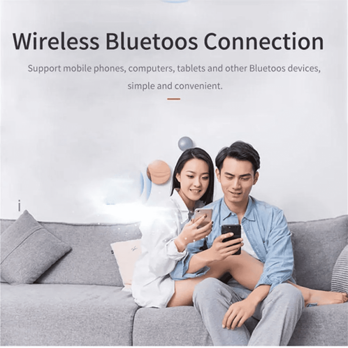 Built-In Amplifier Full Range Bluetoothback Cover Home Theater Background Music Ceiling Speaker(A)