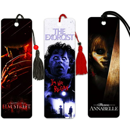 Horror Bookmark Set ~ The Exorcist | Nightmare on Elm Street