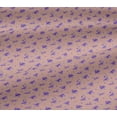 thumbnail image 5 of oneOone Viscose Jersey Fabric Leaves & Flower Floral Printed Craft Fabric BTY 60 Inch Wide, 5 of 5
