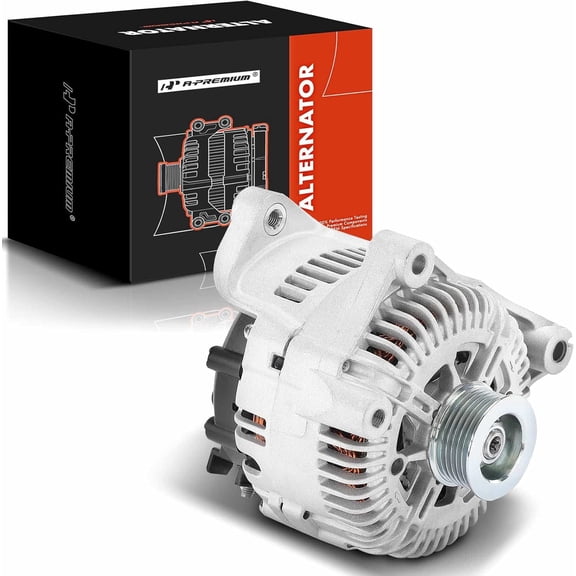 A-Premium Alternator Compatible with BMW X5 2011 2012 2013 L6 3.0L, 12V 170Amp CW 6-Groove Pulley, Replace# 20879NVA, 12317796125