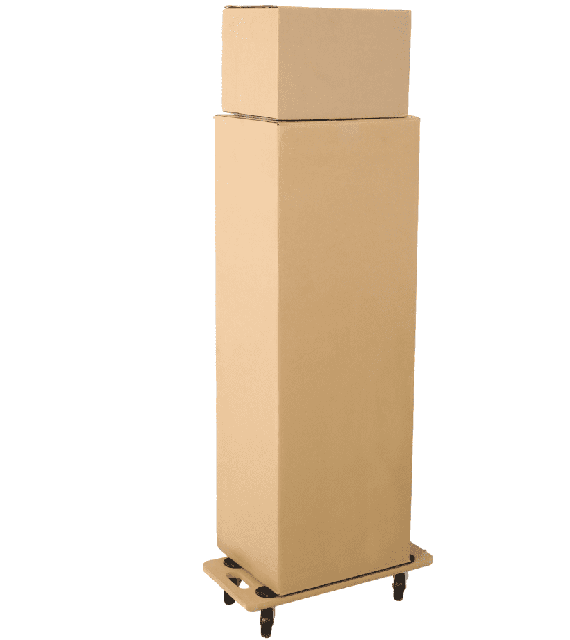 Heavy Duty Furniture Dolly 500Lbs Capacity 2pc Platform Moves Piano Couch